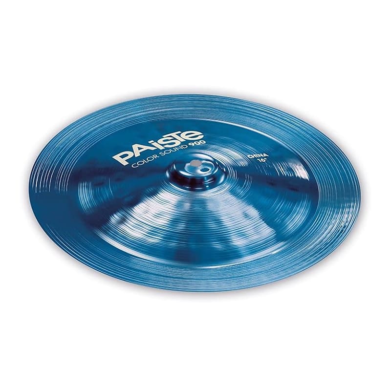 Paiste 900 Series Color Sound Blue 16 China Cymbal image 1