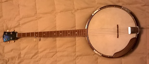 Kingston Banjo 5 string 1980 Deep Cherry