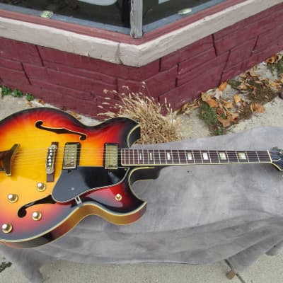 Conrad Barney Kessel style late 1960's early 70's Sunburst