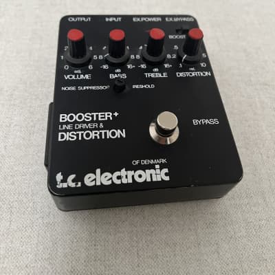 TC Electronic Booster+ Line Driver and Distortion 1980s - Black image 1