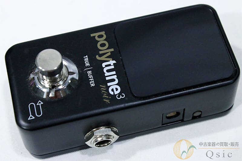 TC Electronic Polytune 3 Noir Mini Polyphonic Tuning Pedal
