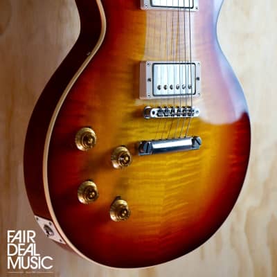 Gibson Custom Shop Left Handed '58 Les Paul '59 HP Top in Scarlett Burst, USED image 2
