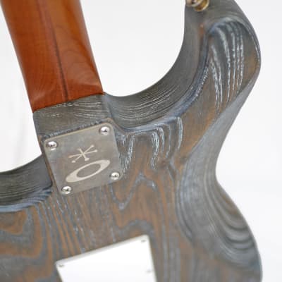 Offbeat Guitars "Model S" Catalpa Body, Roasted Maple Neck, EMG DG20 P/Us, Kluson Tremolo and Tuners image 10