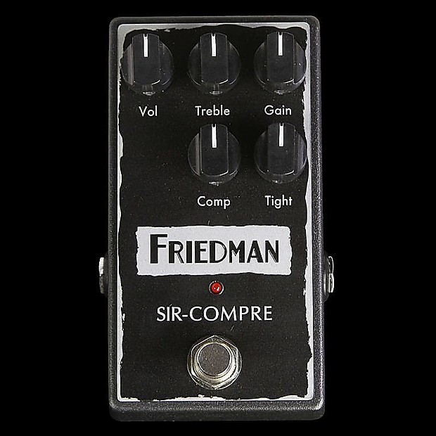 Friedman Sir-Compre Optical Compressor and Overdrive Pedal image 1