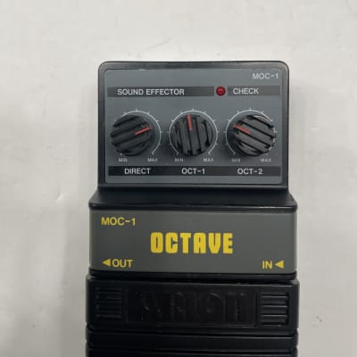 Arion MOC-1 Octave Analog Octaver Vintage Guitar Effect Pedal image 2