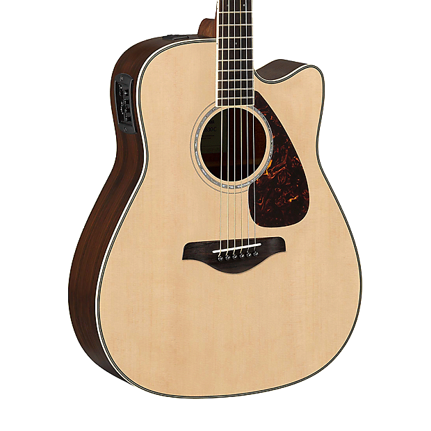 Yamaha FGX830C Acoustic Guitar Natural image 1