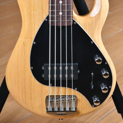Music Man Sting Ray Special 5 H Classic Natural Roasted Maple Rosewood Fingerboard image 8