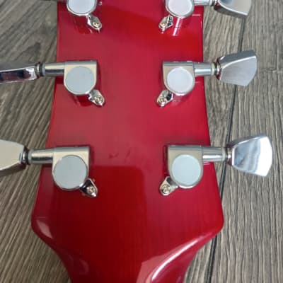 Westfield E2000 SG Electric Guitar in Cherry Red image 25