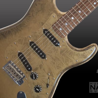 2017 Fender NAMM Display Prestige Masterbuilt  Frosted Gold Duco NOS  Stratocaster  Scott Buehl NEW! imagen 11