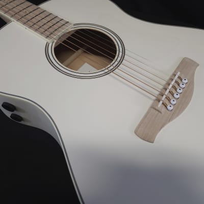 Ibanez AAM370E-OAW Acoustic Electric Guitar w/Gig Bag image 12