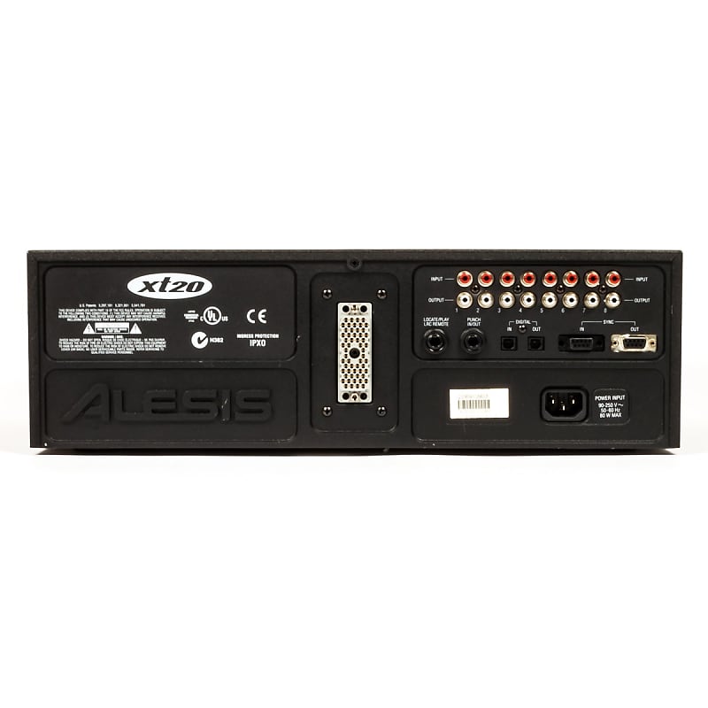 Alesis ADAT-XT20 Type II 20-Bit 8-Track Digital Audio Recorder image 3