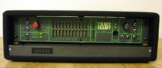 ◆大感謝祭! TRACE ELLIOT GP11/AH-250 G1A22423 Trace Elliot GP11 Mk V / AH250 bass amp head | TalkBass.com