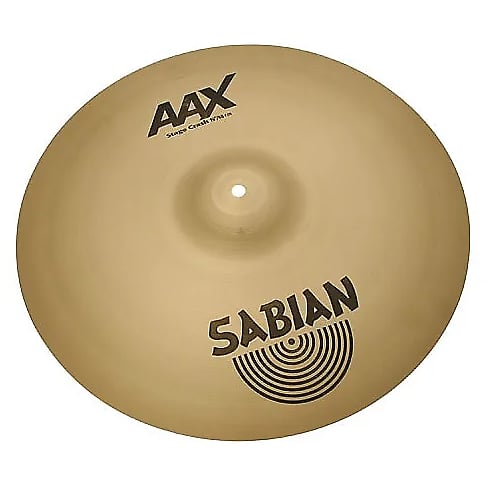 Sabian aax deals stage crash 18