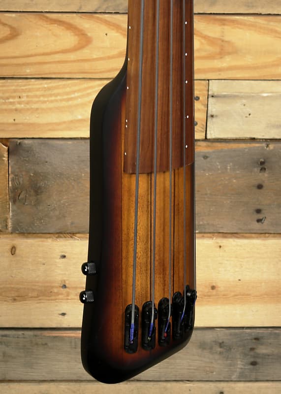 Mint Ibanez UB805 5String Upright Electric Bass Mahogany Oil Reverb