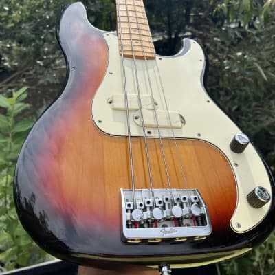 1983 Fender Elite Precision Bass I - Maple Fretboard - Brown Tobacco Sunburst OHSC image 11