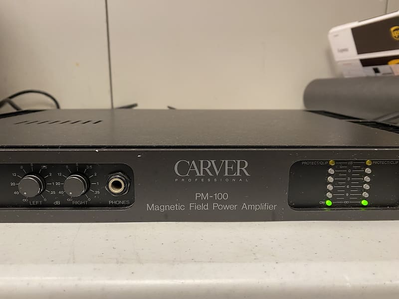 Power Amplifier Carver PM-100 FOR hotsell PARTS