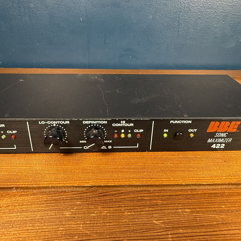 美品❗️BBE Sonic Maximizer 422A BBE 422 Sonic Maximizer - 2 Channel Processor Rackmount
