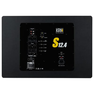 KRK S12.4 12-inch Powered Studio Subwoofer with Footswitch Control image 3