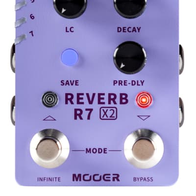 MOOER R7 X2 Reverb - Digital Reverb Bild 1