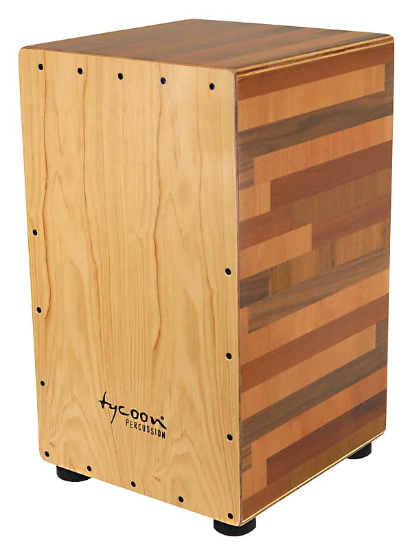 Tycoon Percussion 29 Series Wood Mixture Cajon w/American Ash Front Plate image 1