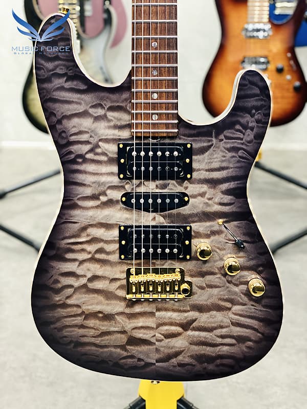 Don Grosh NOS MT(Quilt) Charcoal Burst | Reverb France