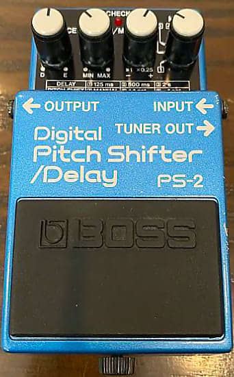 Boss PS-2 Digital Pitch Shifter Delay