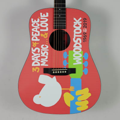 Martin DX Woodstock 50th Anniversary HPL Dreadnought | Reverb