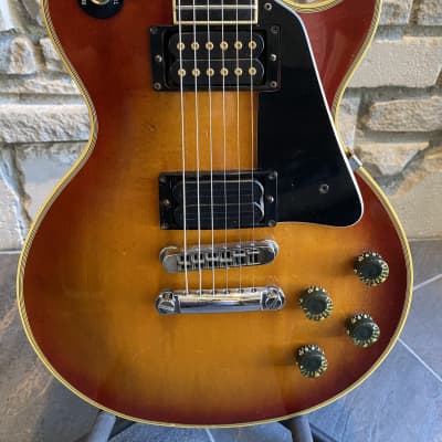 1982 Gibson Les Paul Custom Iced Tea Burst image 2