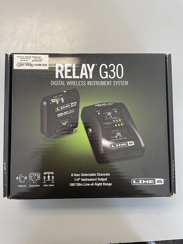 ギター LINE6 Reiay G30 Line 6 | Relay G30 | Compact Guitar Wireless System