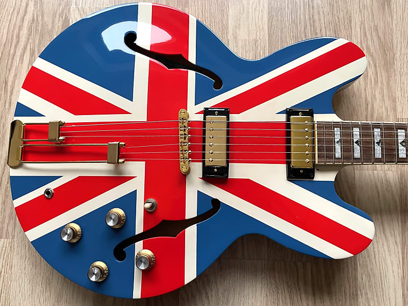 Epiphone Union Jack Sheraton | Reverb