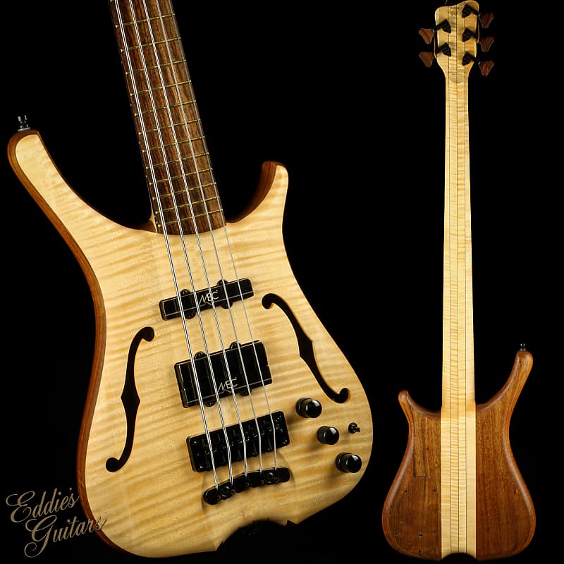 世界を買える 海外ブランド Warwick Custom 5 Maple Flamed Infinity Masterbuilt Shop ベース