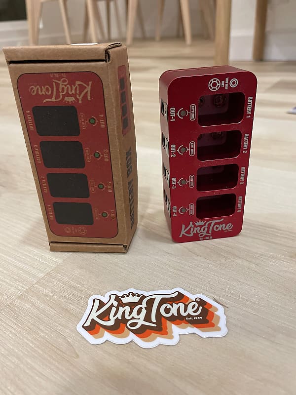 KingTone Battery Box + Batteries Reverb
