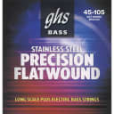 GHS Precision Flatwound Bass Strings - Medium 45 - 105