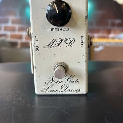 MXR MX-106 Script Noise Gate Line Driver White 1974 - 1975 | Reverb