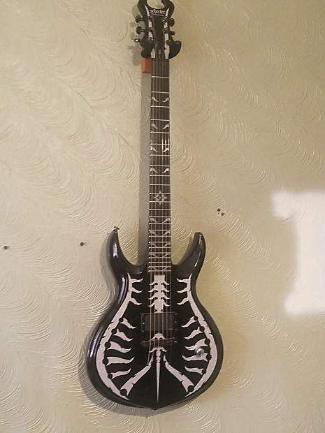 Limited Edition Schecter Devil Spine | Reverb