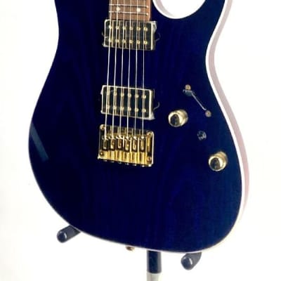 Ibanez RG421HPAHBWB Blue Wave Black Electric Guitar Ser#220309610 image 2