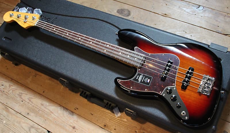 Fender American Professional II Jazz Bass Left-Handed 3-Color Sunburst image 1