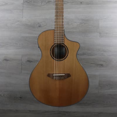 Breedlove Discovery S Concert Nylon CE Natural / African Mahogany image 2
