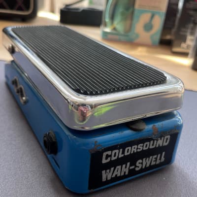Colorsound Wah-Swell 1970s - Blue for sale