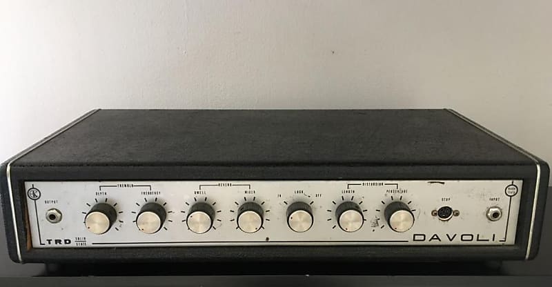 Davoli TRD Solid State (Tremolo, Spring Reverb, Distortion) | Reverb