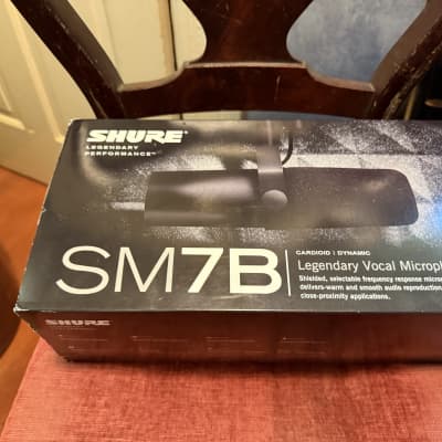 Shure Sm7b microphone. Still boxed - Black
