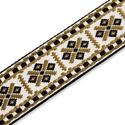 Levy's M8HT-07 2" Jacquard Weave Hootenanny 60's Style Guitar Strap image 4