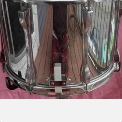 Ludwig Stainless steel  snare 14x10 70's Chrome image 5