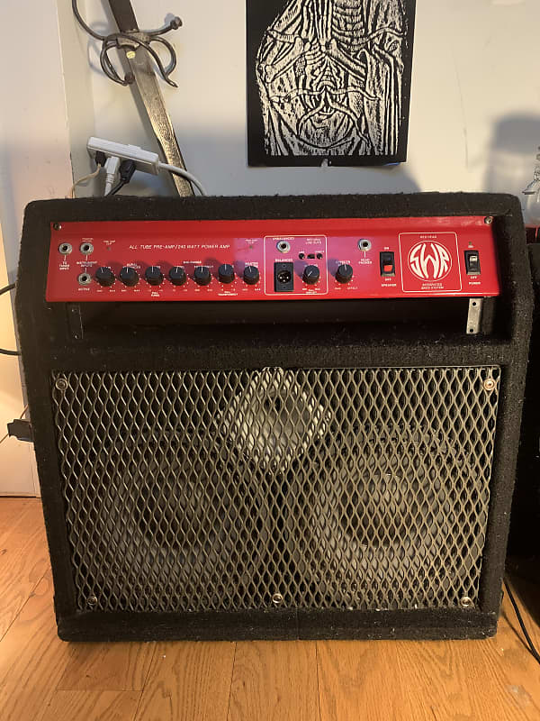 SWR Redhead 1988-1996 - Black/Red | Reverb