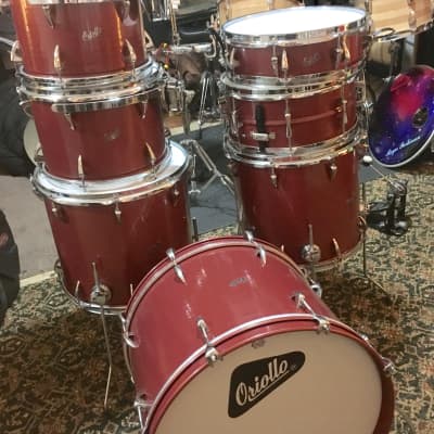 Oriollo Phantom Drum Set Ruby Red Mist image 1