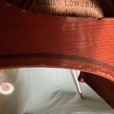 German Lowendall violin (4/4) | 1904 image 3
