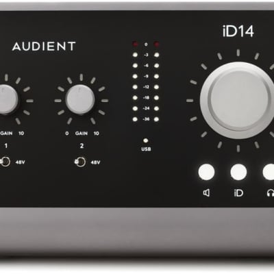 DTM・DAW AUDIENT iD14MK2 Audient iD14 MkII USB Audio Interface – Music City Canada