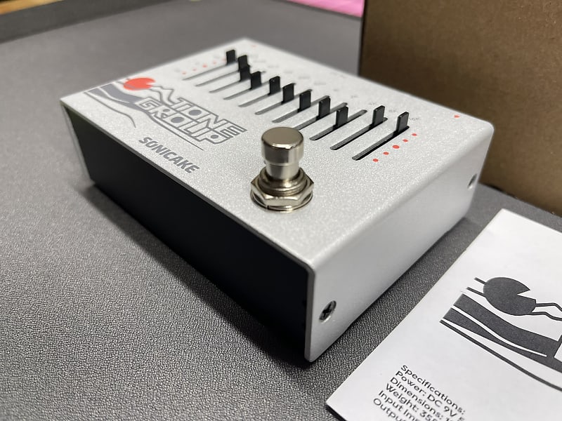 新品 SONICAKE イコライザー EQ 10 バンド Tone Group Tone Group 10-Band EQ Equalizer Guitar Bass Effects Pedal