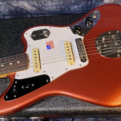 NEW ! 2024 Fender Johnny Marr Signature Jaguar - KO Knock Out Orange - Authorized Dealer - In-Stock! G02538 - 8.3 lbs image 1