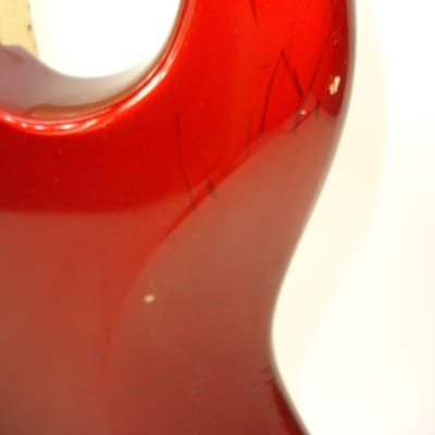 Vintage 1974 Fender Hardtail Stratocaster Electric Guitar, Maple Fingerboard, Red w/ Case image 17